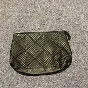 Primark Black Makeup Organizer with Quilted Design